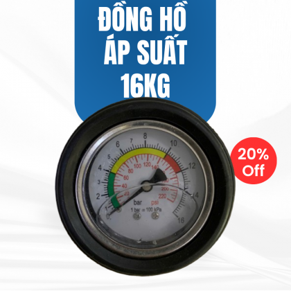 Đồng Hồ Đo Áp Suất 16KG – Siêu Bền, Siêu Chuẩn, Giá Rẻ Bất Ngờ!