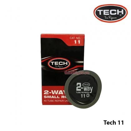 Hộp 40 miếng vá săm ô tô, xe máy Tech 11 (Tròn, 45mm)